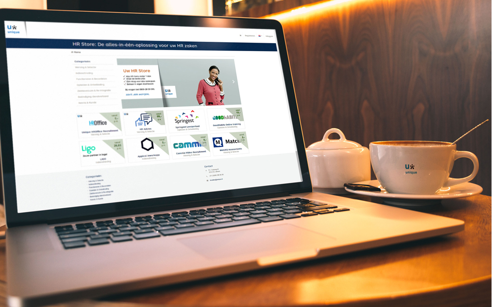Unique lanceert de HR Store met onder meer recruitmenttooling