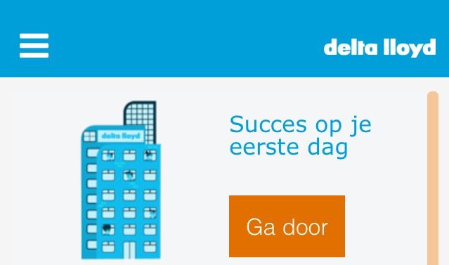 De Sterke Start app: Nieuwe medewerkers inwerken met een onboarding-app (Delta Lloyd)