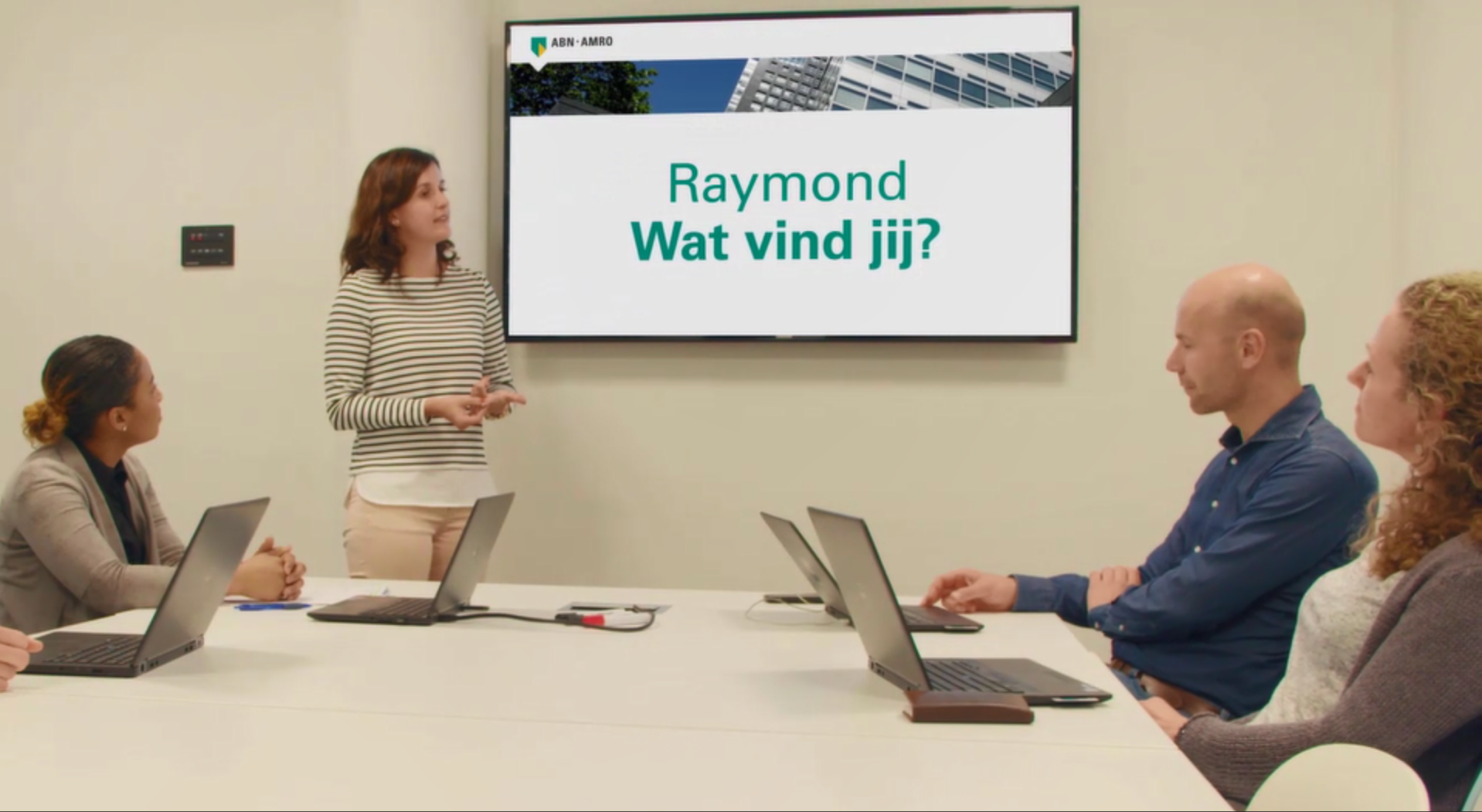 Personalized recruitment video’s: easy, unique and relevant. (ABN AMRO)
