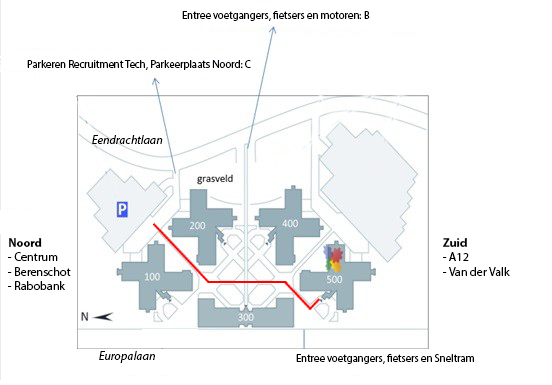 Parkeren bij de Stadstuin/Recruitment Tech