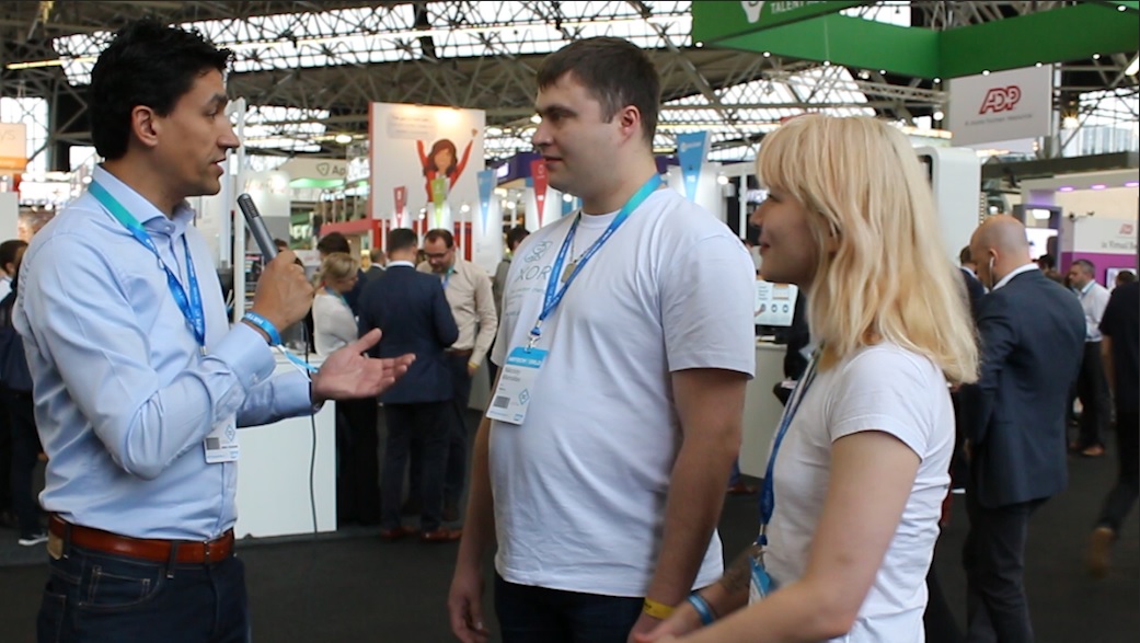 Interview met Aida en Nikolay van XOR op HR Tech World congress 2017