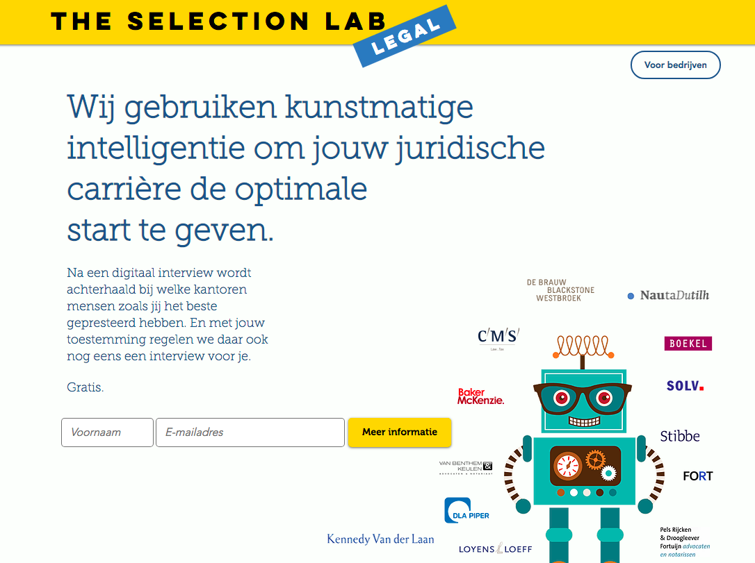 Campusrecruitment, predictive hiring en retentie in één (The Selection Lab)