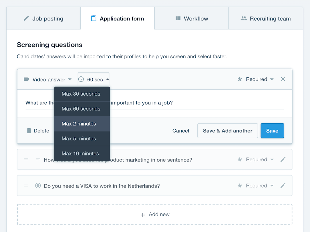 Talent Management Suite (Recruitee)