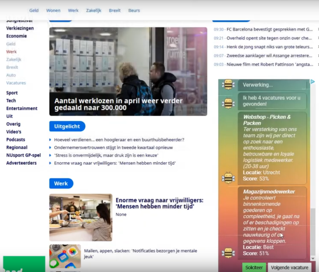 Solliciteren in een advertentie (UnderstandLing)