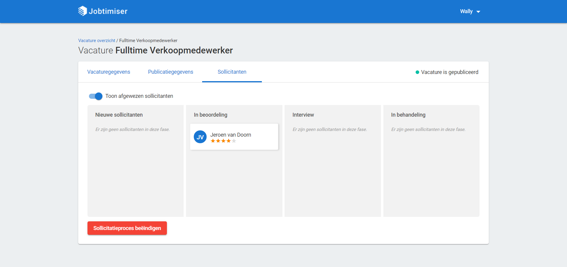 De makkelijkste manier om zelf personeel te werven voor MKB en recruiters (Jobtimiser)