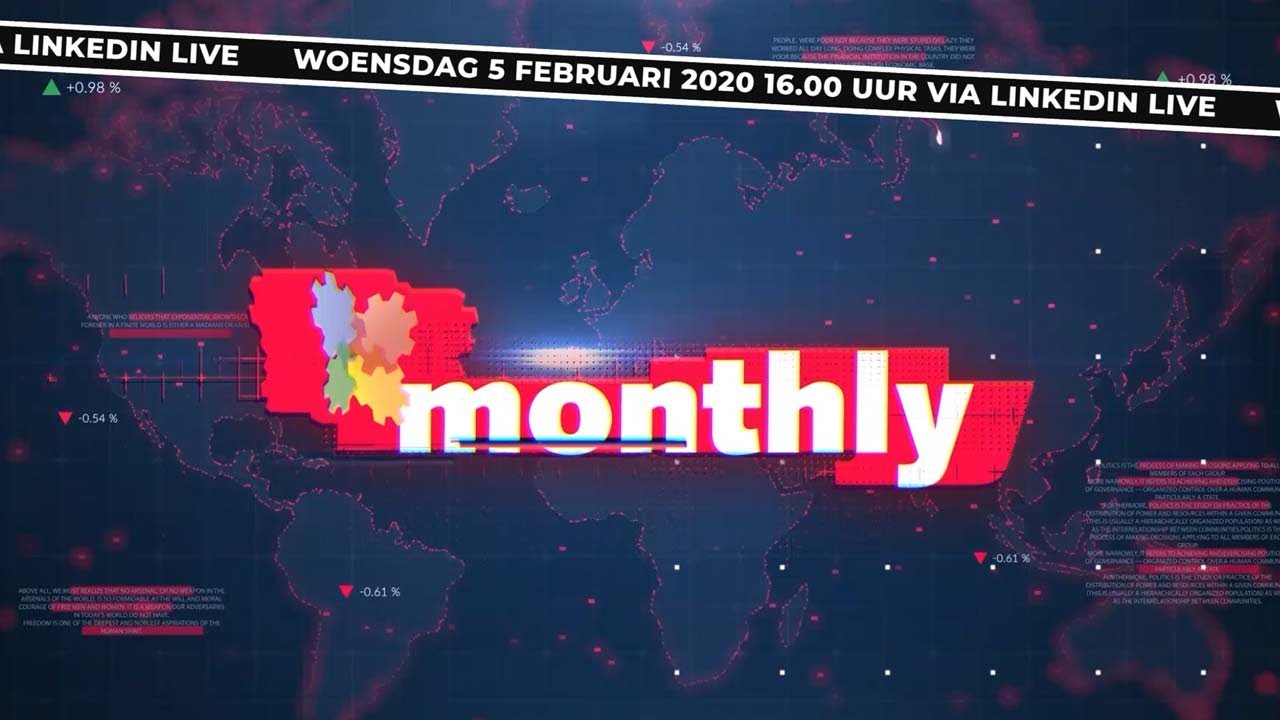 Vernieuwde Recruitment Tech Monthly via LinkedIn Live; woensdag 5 februari 16.00 uur