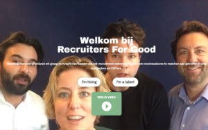 RecruitersForGood richt platform op om kandidaten en organisaties gratis te helpen tijdens coronacrisis