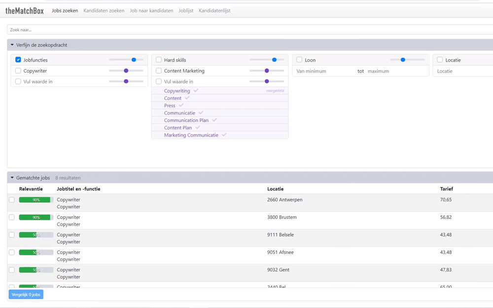 Kijk de demo talk van theMatchBox terug: 360° Match & Contact, automatiseer je wervingsproces