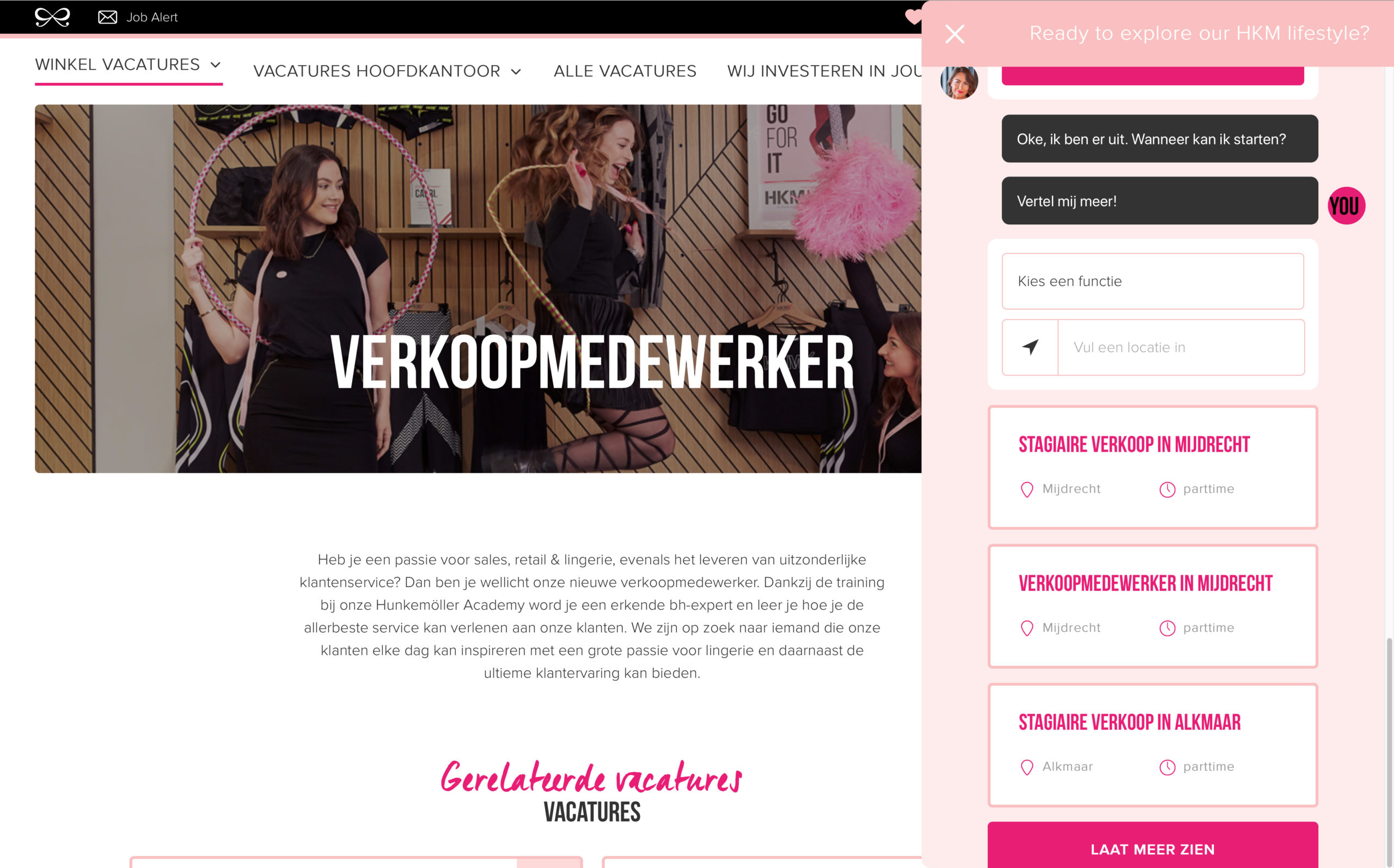 Hoe weet Hunkemöller de Shero te verleiden, inspireren en converteren? (Hunkemöller)