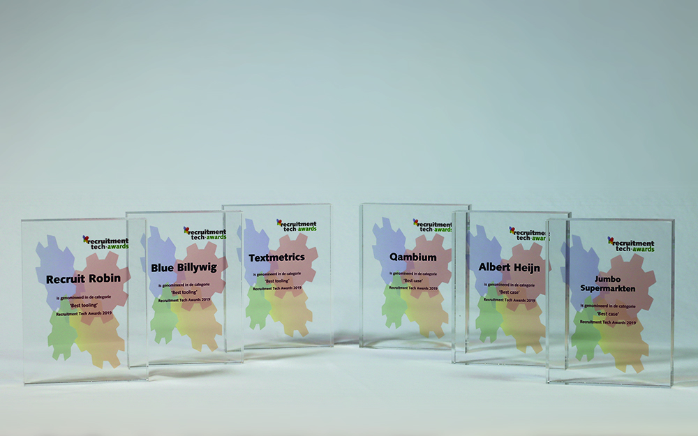 Volg maandag 19 oktober online de bekendmaking van de nominaties Recruitment Tech Awards 2020