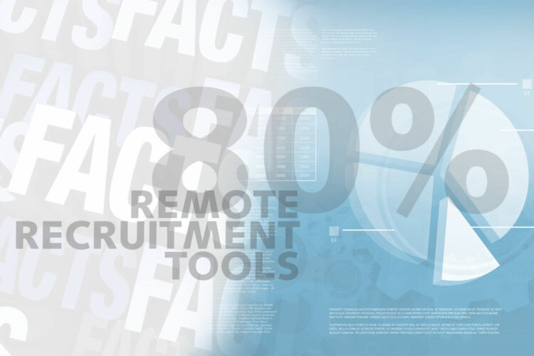 Friday Fact: 80% van de recruiters zet remote recruitmenttools in tijdens lockdown
