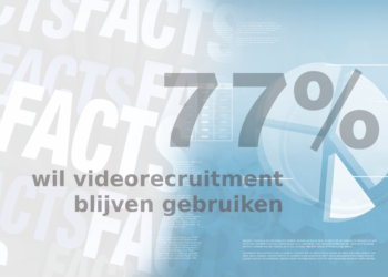 Friday Fact: 77% van de recruiters wil ook post-corona gebruik blijven maken van videorecruitment