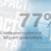 Friday Fact: 77% van de recruiters wil ook post-corona gebruik blijven maken van videorecruitment
