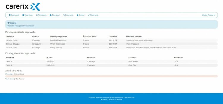Actonomy en traicie integreren in het Carerix ATS: Geautomatiseerd matchen op hard en soft skills