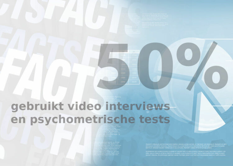 Friday Fact: Video interviews en psychometrische tests zijn het populairst onder recruiters