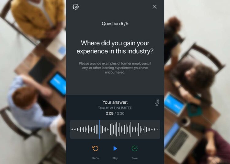 Audio technologie voor een efficiëntere communicatie met kandidaten (Audio Intakes)