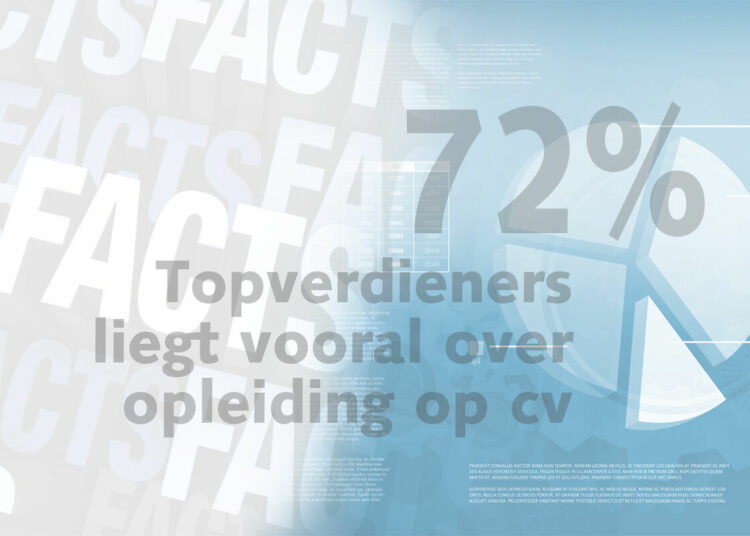 Friday Fact: Hoogte salaris bepalend voor aantal leugens op het cv
