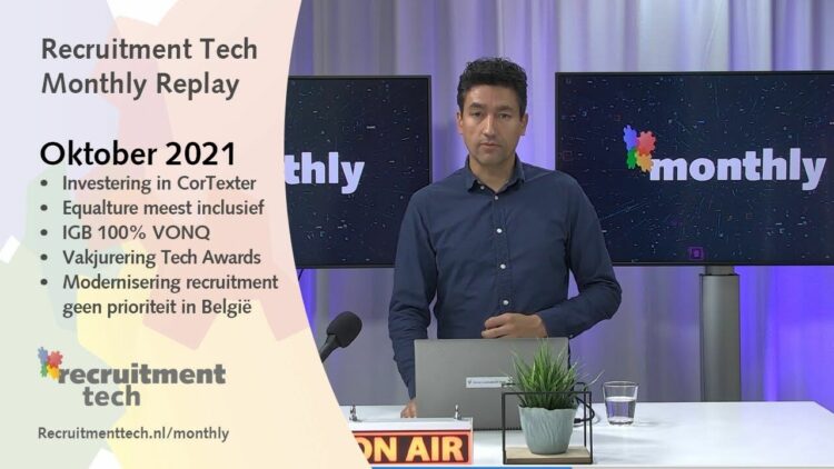 Recruitment Tech Monthly Oktober: Investering in CorTexter & Equalture meest inclusief