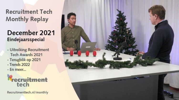 Eindejaarsspecial Monthly: Recruitment Tech Awards voor YoungCapital & BrainsFirst, terugblikken op nieuws, overnames en meer in 2021