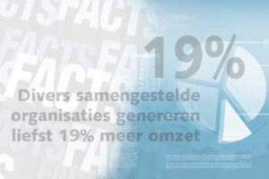 Friday Fact: Divers samengestelde organisaties genereren liefst negentien procent meer omzet