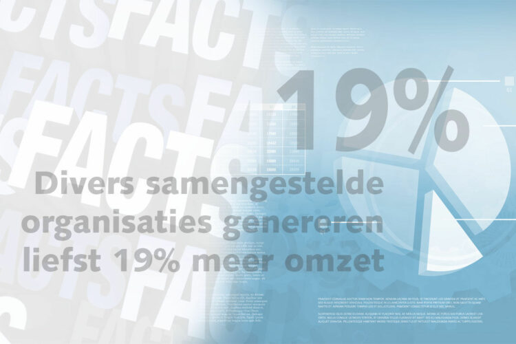 Friday Fact: Divers samengestelde organisaties genereren liefst negentien procent meer omzet