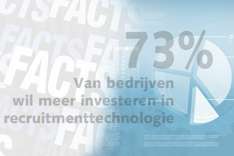 Friday Fact: 73% van bedrijven wil in 2022 meer investeren in recruitmenttechnologie