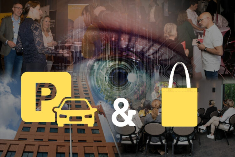 Meld je tot en met 5 april aan voor Demo_Day en ontvang een parkeerkaart en de tech bag