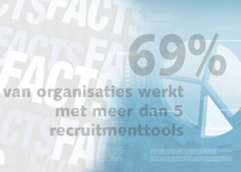 Friday Fact: 69% van organisaties werkt met meer dan 5 recruitmenttools