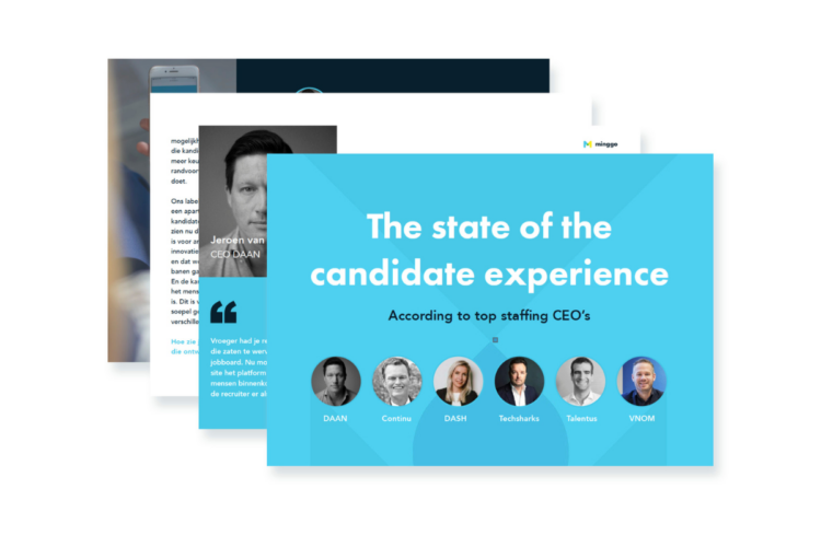 CEO’s arbeidsbemiddelaars: Luister naar wat je kandidaat wil in een krappe arbeidsmarkt