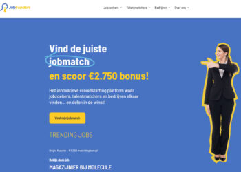 Crowdstaffing platform waar iedereen deelt in de winst (JobFunders)