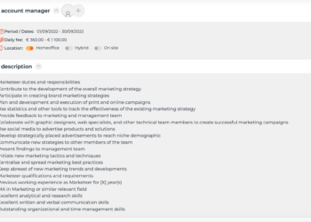Matchingplatform op basis van AI voor freelancers (Linkus)