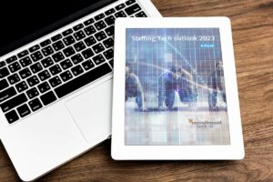 Ontdek de laatste trends met het e-book Staffing Tech: Outlook 2023