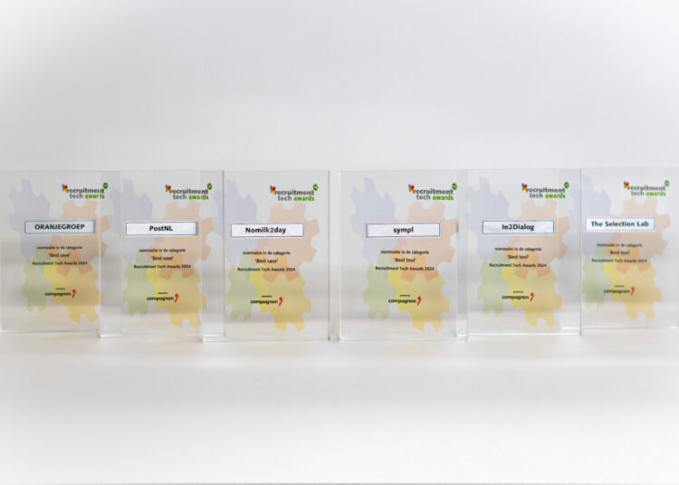 Dit zijn de 6 genomineerden voor de Recruitment Tech Awards 2024