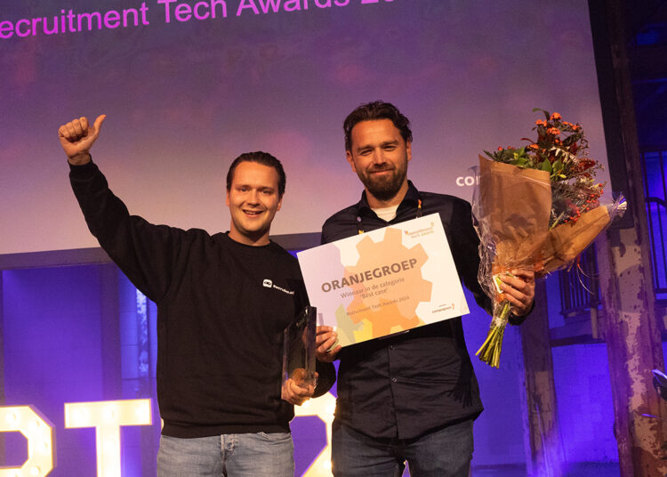 ORANJEGROEP wint Recruitment Tech Award 2024 voor ‘Best case’