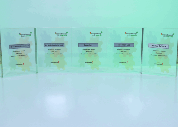 Dit zijn de genomineerden voor de Recruitment Tech Awards 2025
