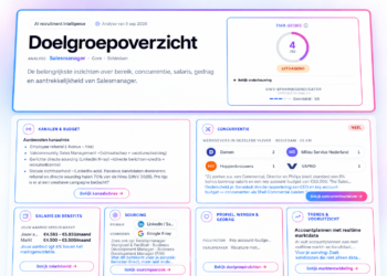 Inzending Awards: Talent Magnet Radar – advies en onderzoekstool voor recruitment (Talent Magnet Radar)
