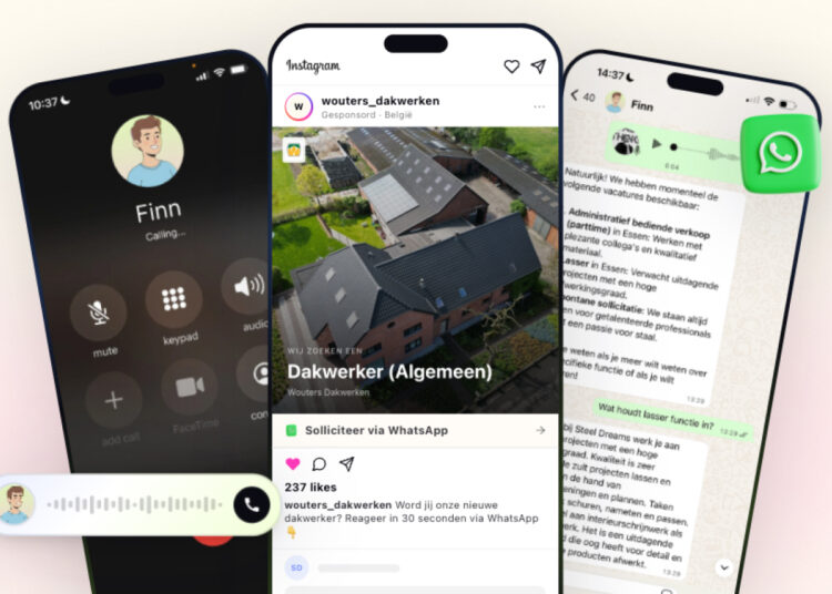 Inzending Awards: WhatsApp-native AI-recruiter voor blue-collar vacatures (Finn HR)